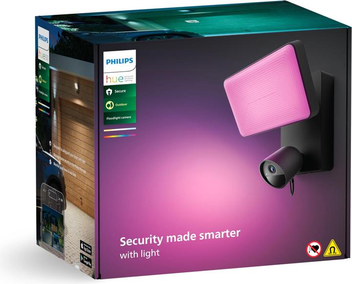 Produktbild Philips Hue Secure Flutlichtkamera (1920 x 1080 Pixels)