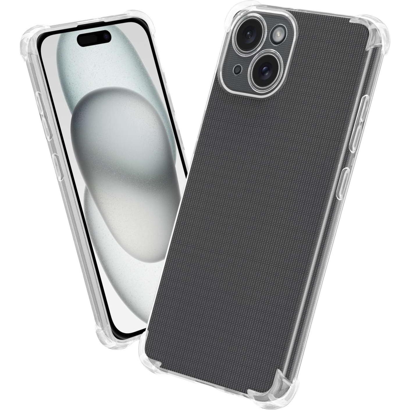 Cadorabo TPU Hülle für Apple iPhone 13 Ultra Slim (Apple iPhone 13), Smartphone Hülle, Transparent