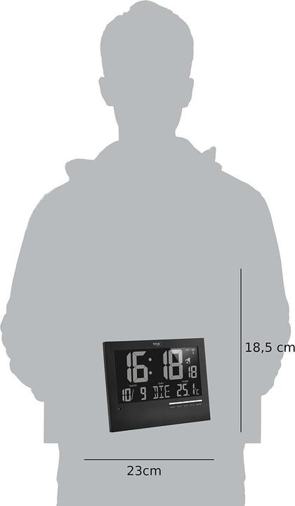 Produktbild TFA Funk-Wanduhr (3.10 cm)