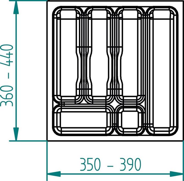 Produktbild Agoform Besteckeinsatz