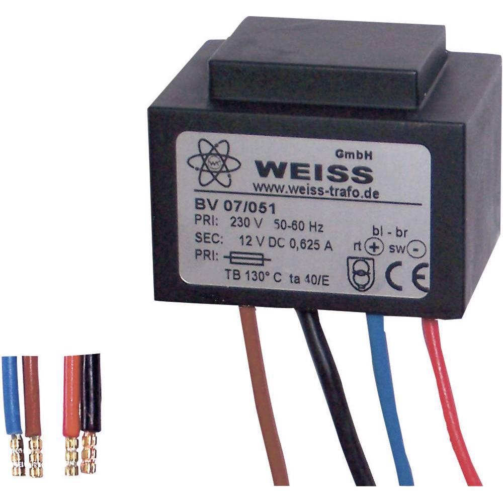Weiss Elektrotechnik Kompaktnetzteil Transformator ohne Gleichrichtung, Transformator
