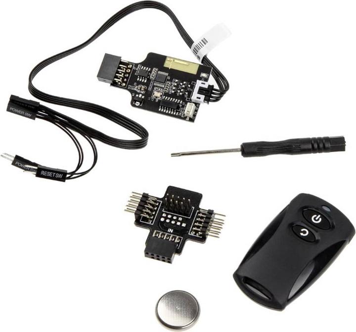 Produktbild Silverstone SST SST-ES02-USB (Gerätespezifische Fernbedienung, Radio Frequency (RF))