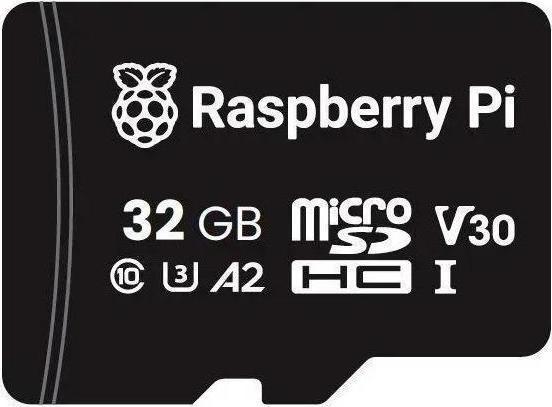 Raspberry Pi Micro SD(HC) Card - 32GB Class 10 / A2 (Without adapter)