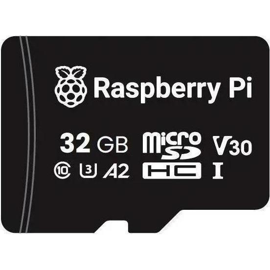 Raspberry Pi SC1628 (32 GB, microSDHC, U3, UHS-I), Scheda di memoria