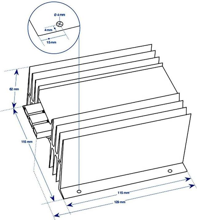 Actual product image Mascot DC/DC converter, 20... 32V, 13.5V, 6A, 80W