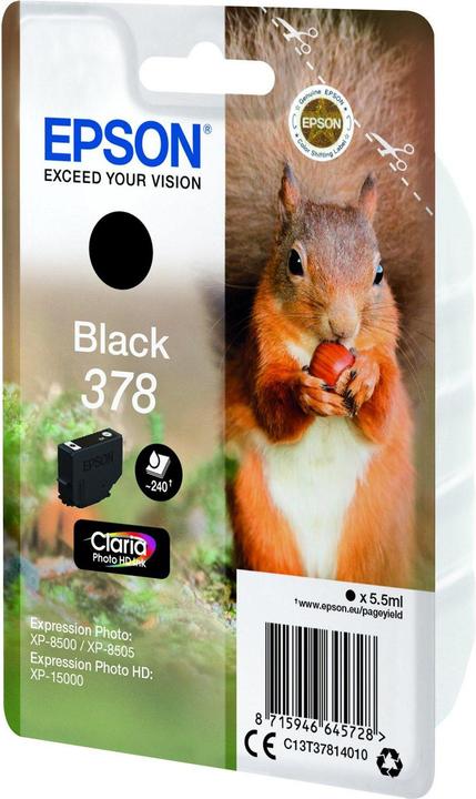 Produktbild Epson 378 Claria Photo HD (BK)