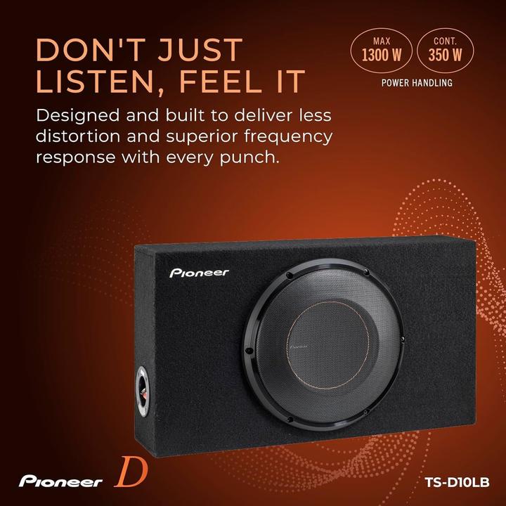 Actual product image Pioneer TS-D10LB (1300 W)