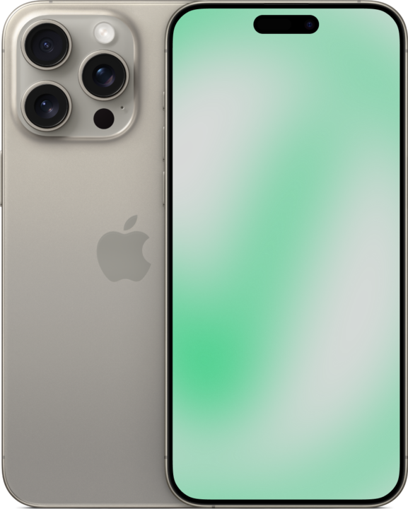 Produktbild Revendo iPhone 15 Pro Max (256 GB, Titan Natur, 6.70", 48 Mpx, SIM + eSIM, B / Sehr gut)