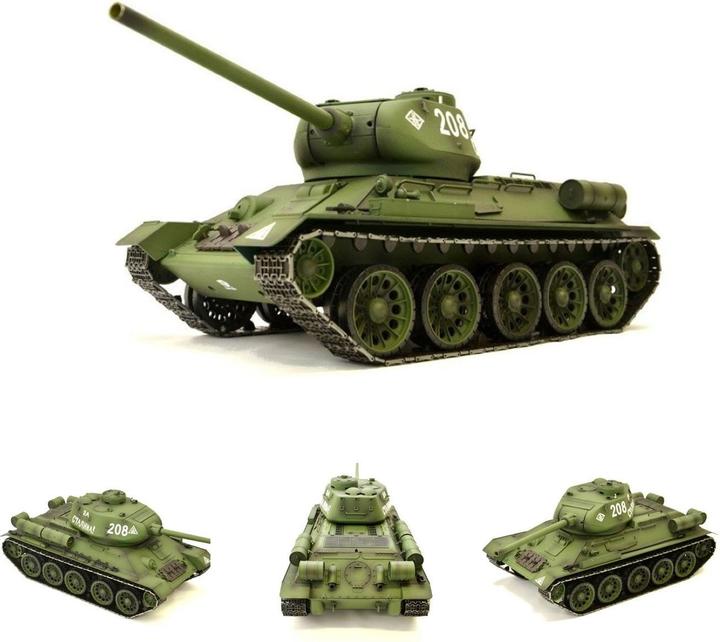 Image du produit Es-toys réservoir RC Russe T-34/85 (RTR Prêt à fonctionner)