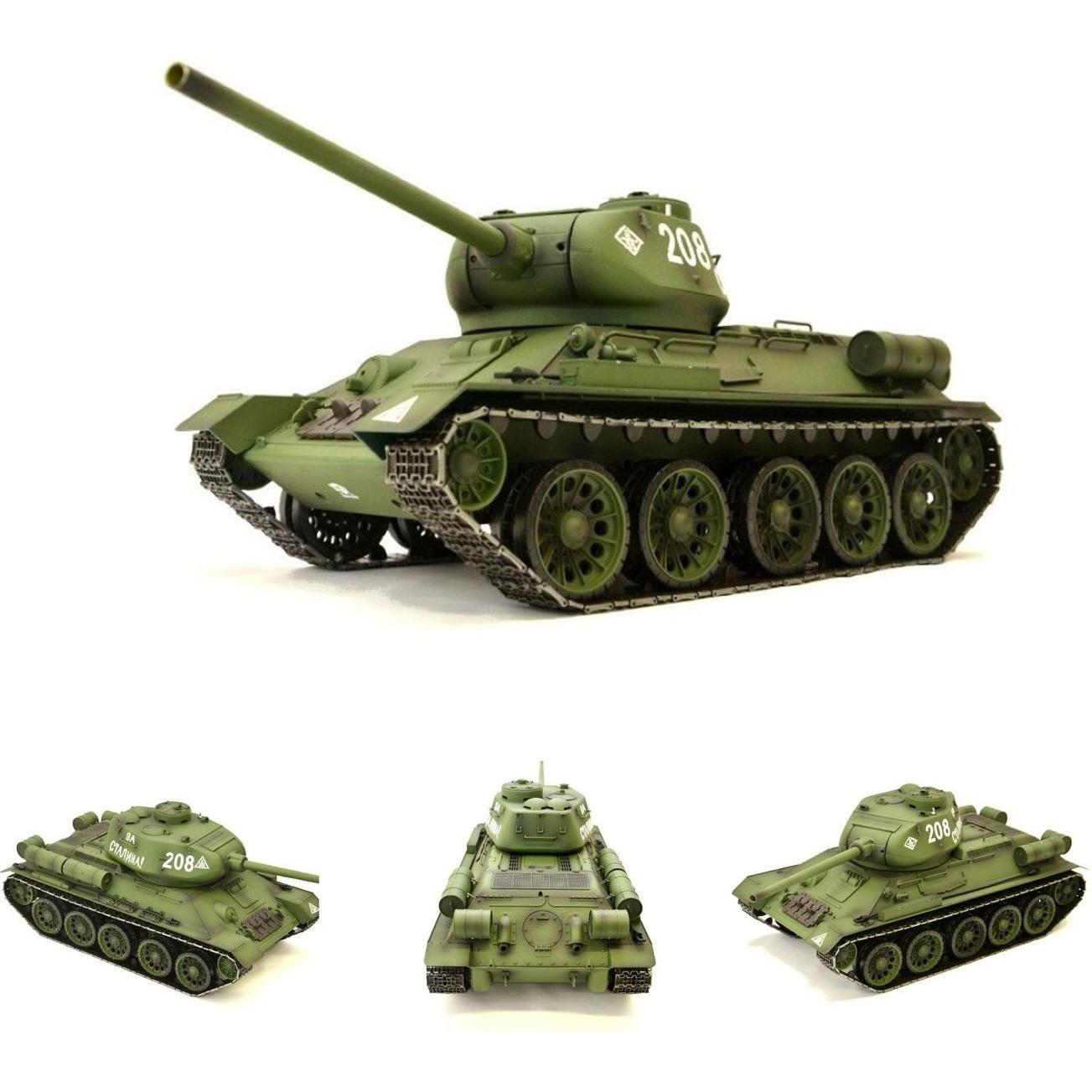 Es-toys Heng Long RC Panzer Russischer T-34/85 (RTR Ready-to-Run) (ET3622)