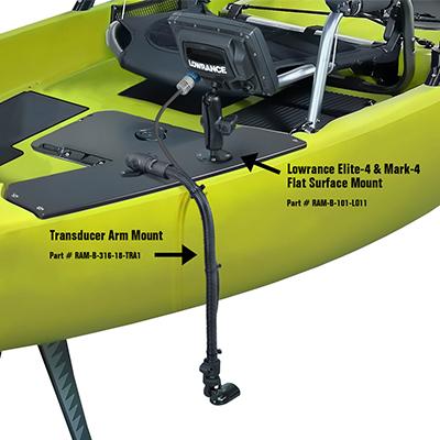 Produktbild RAM Mounts RAM POD 18Inch LONG TRANSDUCER