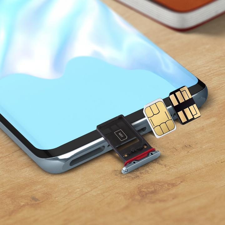 Actual product image Clappio Replacement Sim Holder Huawei P30 Pro (SIM holder, Huawei P30 Pro)