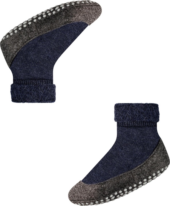 Actual product image Falke Cosyshoe Hut Finches, colour 6680 dark blue, size 23-24 (23)