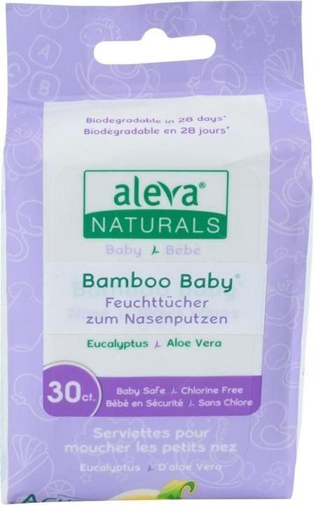 Produktbild Aleva Naturals Bambus zum Naseputzen 30 Stk. (30 Stück)