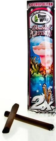 Actual product image Blunt Wraps Double Platinum Cosmopolitan 2 in 1