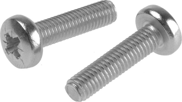 Produktbild RS PRO Schrauben Linsenkopf A2 Kreuz M5x20mm