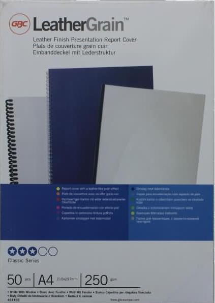Produktbild GBC LeatherGrain Umschlagmaterial