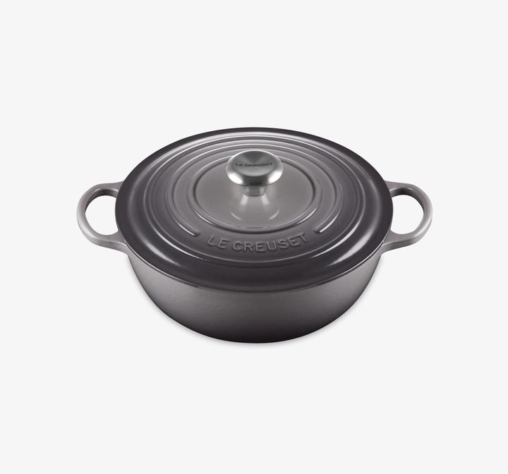 Image du produit Le Creuset Cocotte LA MARMITE SIGNATURE gris foncé (Cocotte + faitout, Émail, Fonte)