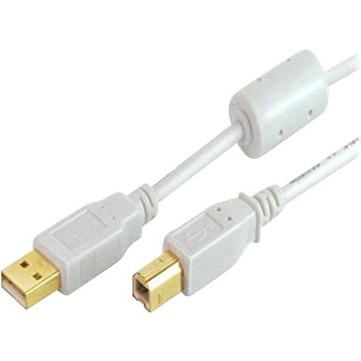Thumbnail - Helos USB-Kabel USB (M) bis USB Typ B (M) (3 m, USB 2.0), USB Kabel