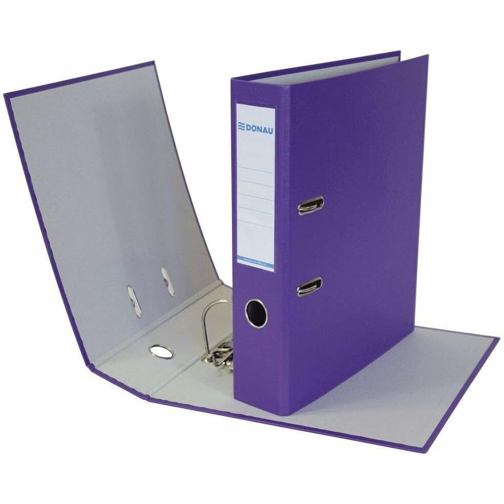 Donau, Raccoglitore, Klassik Ordner lila Karton 7,5 cm DIN A4 (A4, 1 pz.)