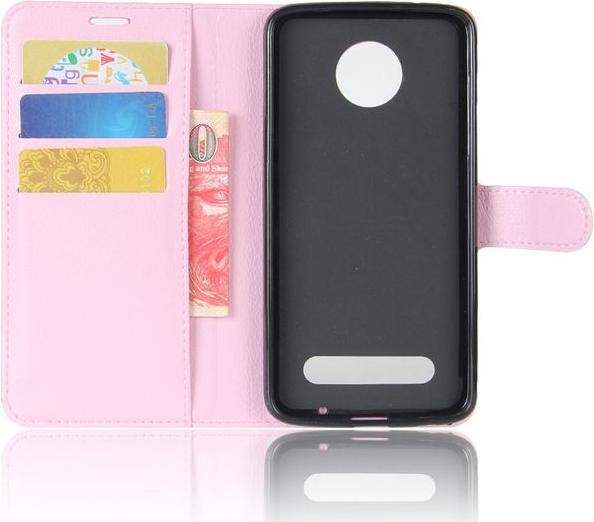 Image du produit MU Classic Housse en cuir avec texture litchi (Motorola Moto Z2 Play)