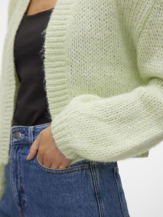 Produktbild Vero Moda V-Ausschnitt Ballonärmel Strickjacke Strickjacke (M)