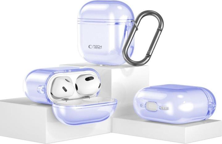 Image du produit Tech-Protect FlexAir Case for AirPods 4 - Purple (Manchon pour casque d'écoute)