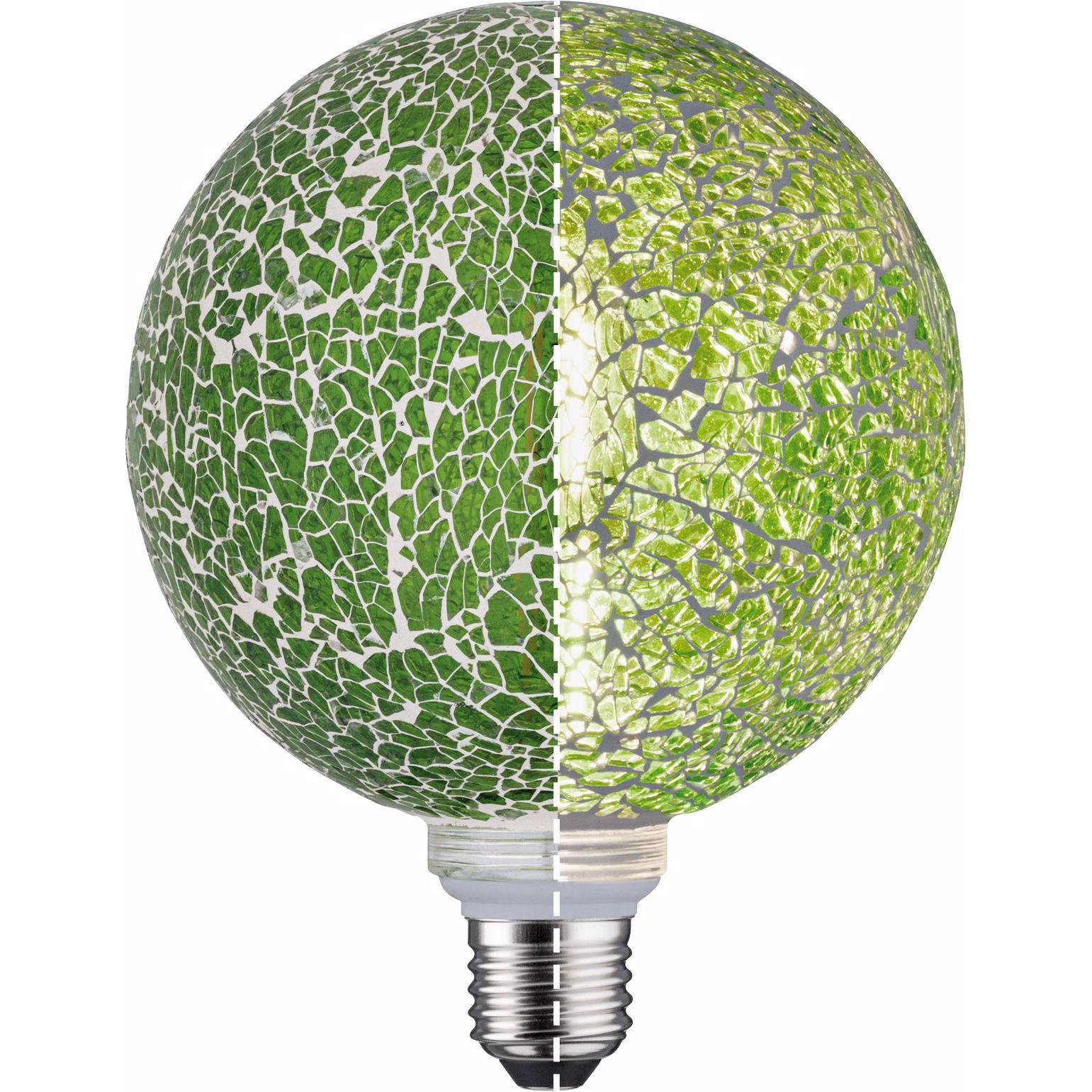 Paulmann, Leuchtmittel, Globe Miracle Mosaic (E27, 5 W, 470 lm, 1 x, F)