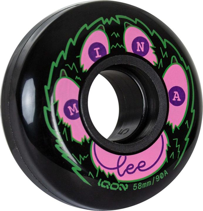 Actual product image Iqon Inline Skate Wheels Mina Pro 58mm 4-Pack 2024 (58 mm)