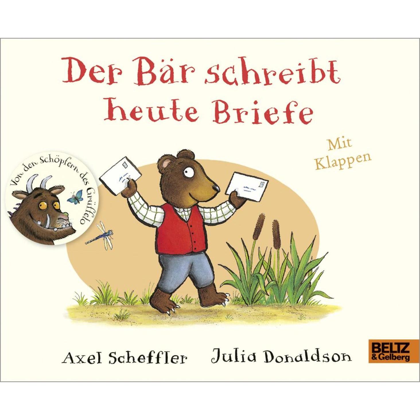 Der Bär schreibt heute Briefe, Kinderbücher von Axel Scheffler, Julia Donaldson