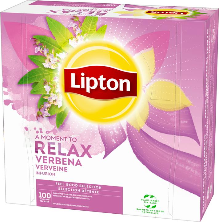 Image du produit Lipton Sachets de thé Feel Good Selection Verveine 100 pièces (150 g)