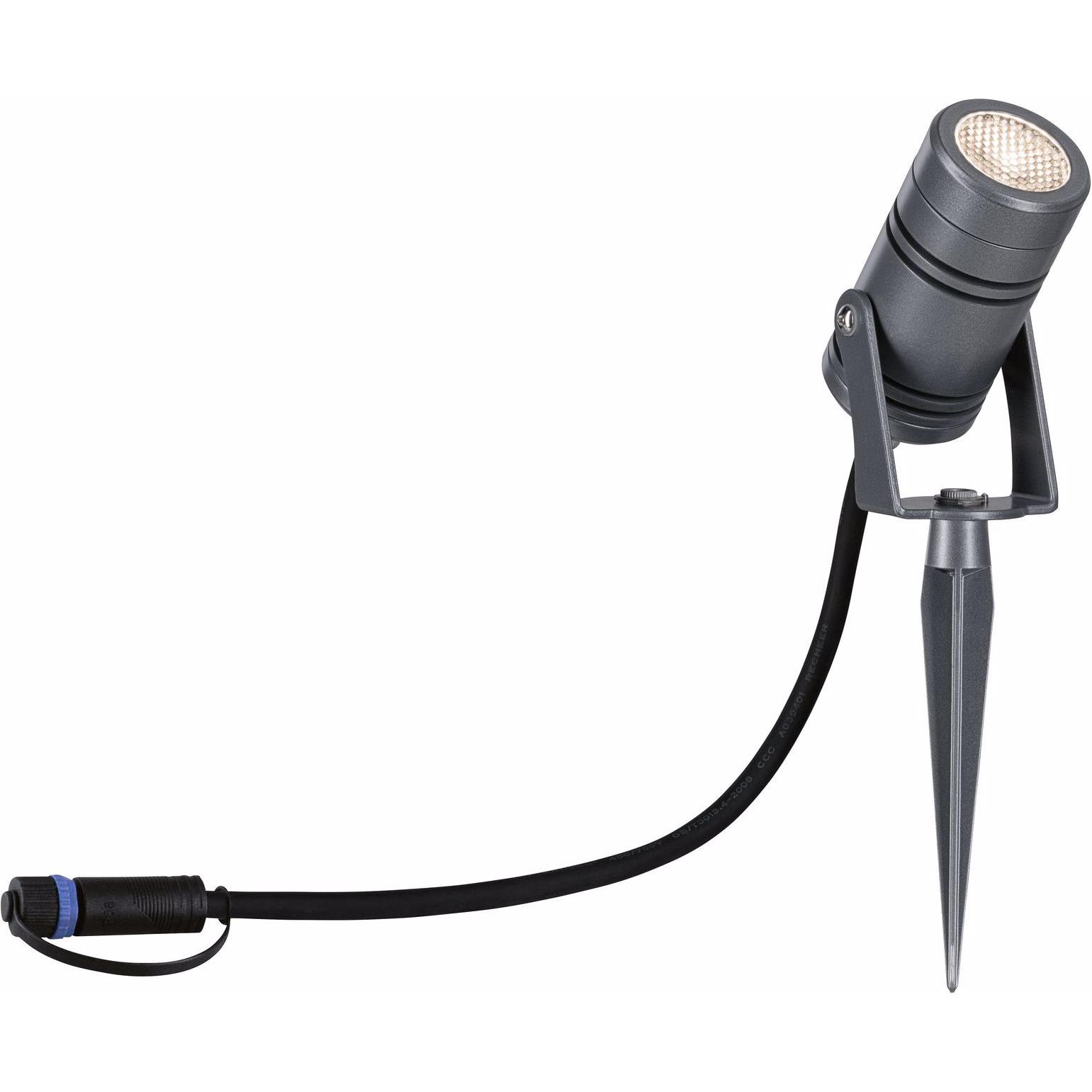 Paulmann, Gartenbeleuchtung, Outdoor Plug & Shine Spot Radon (1200 lm, IP65)