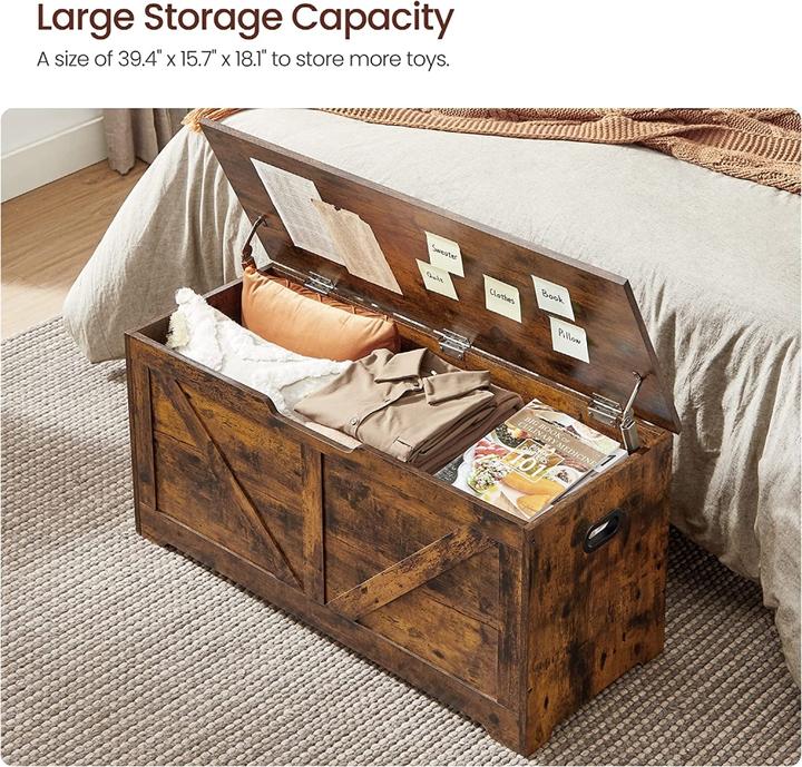 Actual product image Vasagle Truhe (100 x 40 x 46 cm)