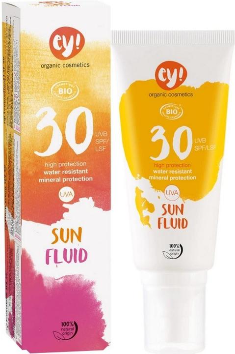 Actual product image Eco Cosmetics Sun Fluid (SPF 30, 100 ml)