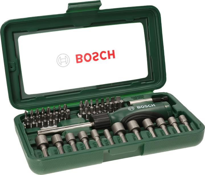 Produktbild Bosch Zubehör Titan-Schraubendreher-Set 46 Stück(e) (Sechskant (hexagonal))