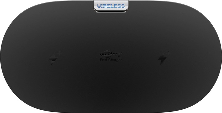 Image du produit Goobay Tapis de charge rapide double sans fil (10 W)
