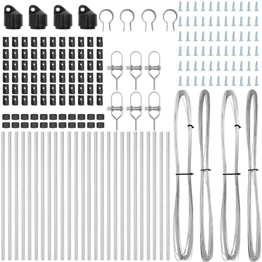vidaXL, Recinto da giardino, Zaunpfosten