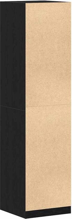 Produktbild VidaXL Kleiderschrank aus schwarzer Eiche 50x50x200 cm Möbelspanplatte (50 x 50 x 200 cm)