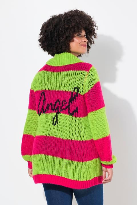 Produktbild Angel of Style Pullover, Straight Fit, Blockstreifen, Herz-Smiley (50, 52)