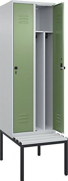 Actual product image C+P Locker Classic PLUS bench seat (60 cm, 212 cm)