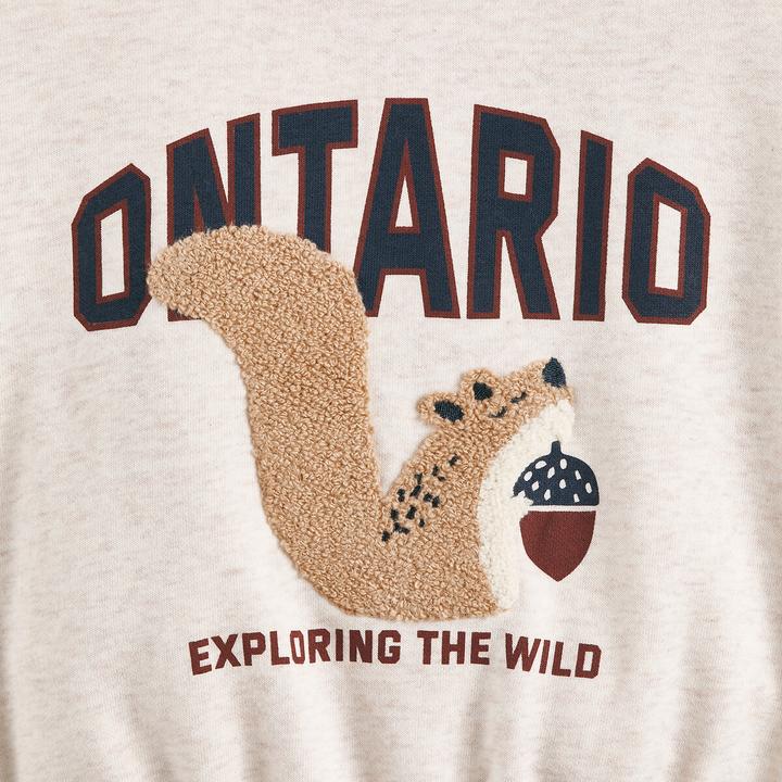 Immagine prodotto La Redoute Collections Felpa con scollo rotondo e motivo a scoiattolo