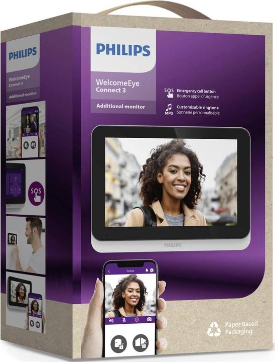 Produktbild Philips Türsprechanlagen-Zubehör Zusatz-Monitor
