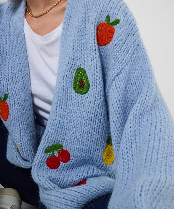 Produktbild Joe Browns Oversized Fruit Detail Cardigan (L, M)