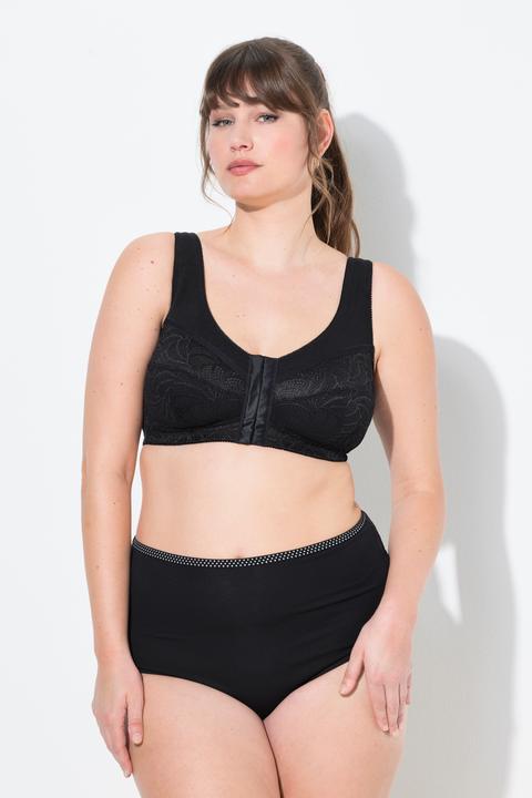 Actual product image Ulla Popken Front Closure Wirefree Kelly Fit Support Bra (95 C)