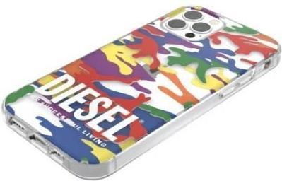 Produktbild Diesel Clear Case Pride Camo AOP iPhone 12 Pro Max multikolor/colorful 44333 (Apple iPhone 12 Pro Max)