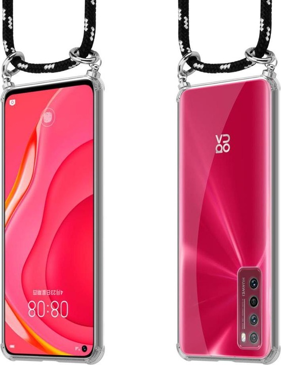 Produktbild Cadorabo TPU Handy Kette SILBER Cover