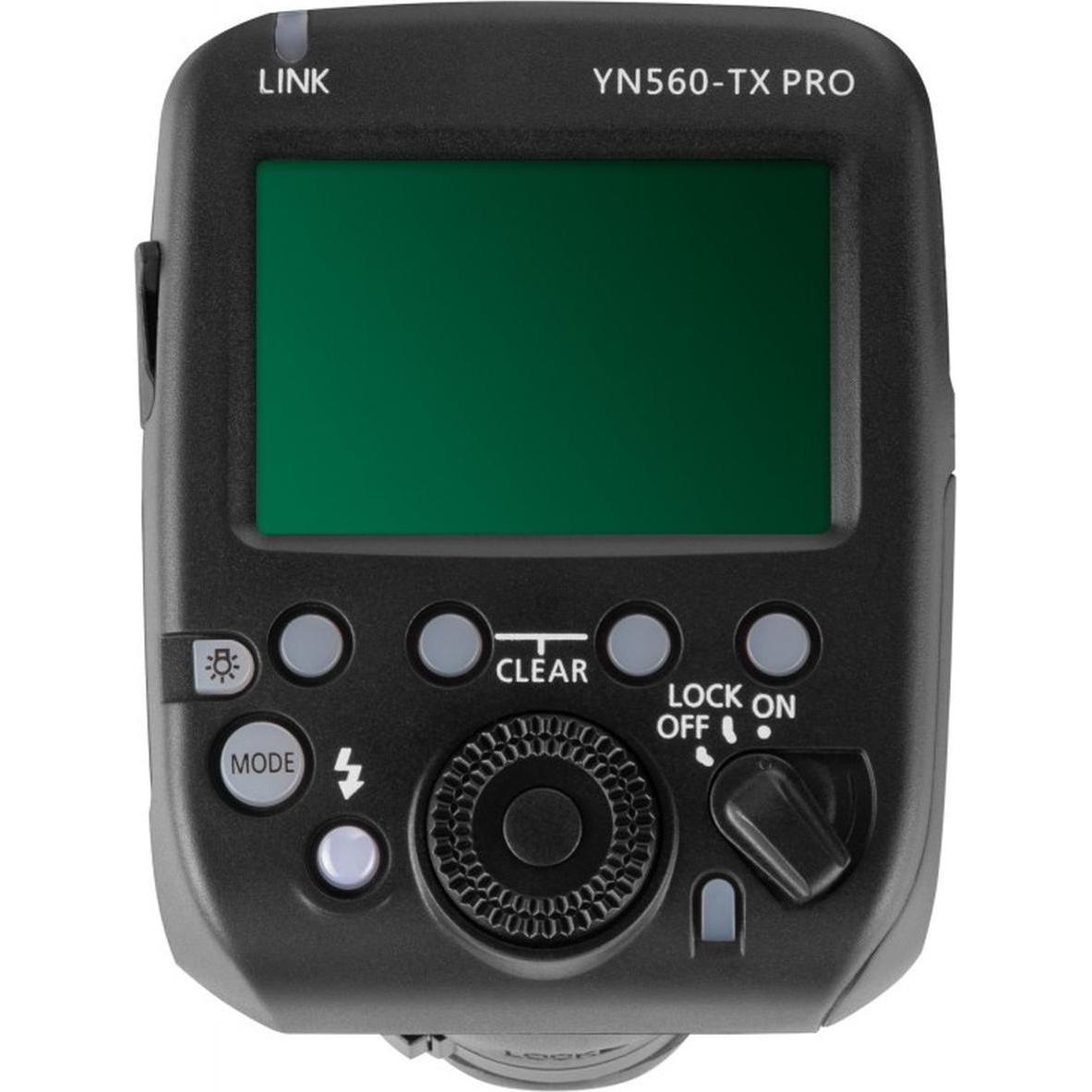 Yongnuo YN-560-TXPRO-C (Funk), Telecomando fotocamera, Nero