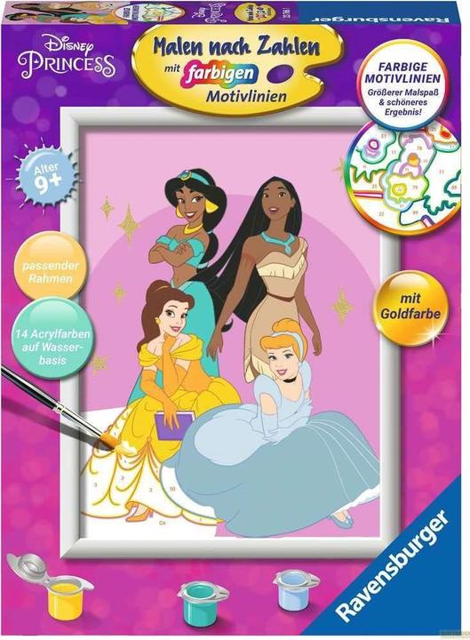 Image du produit Ravensburger Peinture par numéros 23766 - Princesses Disney - Enfants à partir de 9 ans