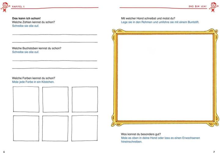 Produktbild Schlau für die Schule: Mein dickes buntes Übungsbuch für den Schulstart (Deutsch, Christine Mildner, Sabine Rothmund, 2021)