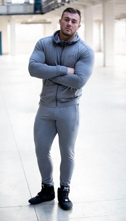 Actual product image Gorilla Wear Glendo Pants Light Grey (S)